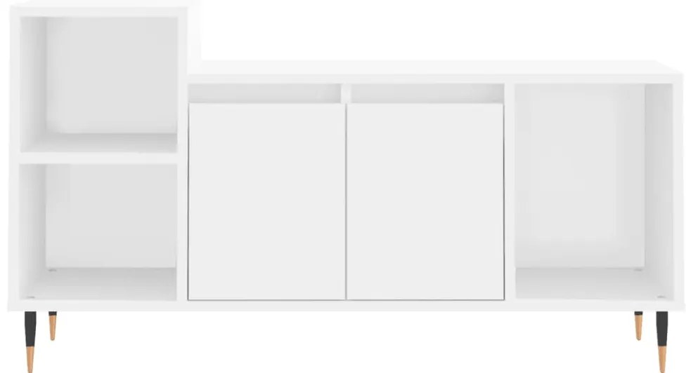 Móvel p/ TV 100x35x55 cm madeira processada branco