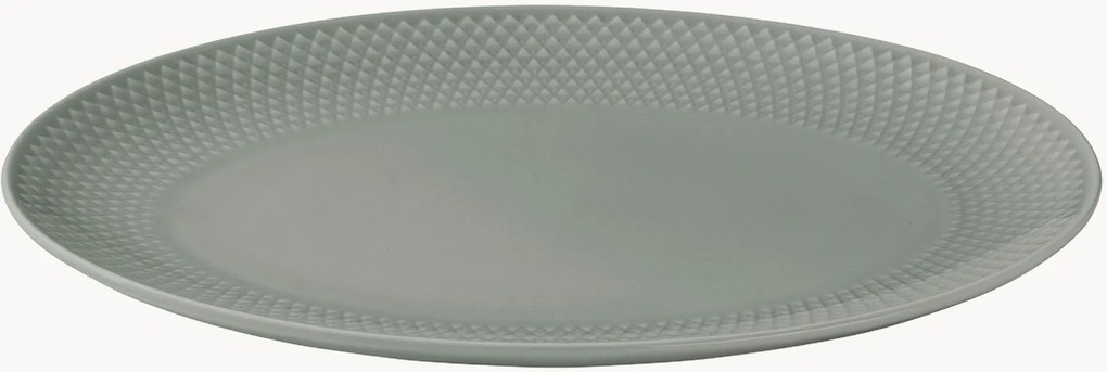 Prato de servir em porcelana Rhombe Earth