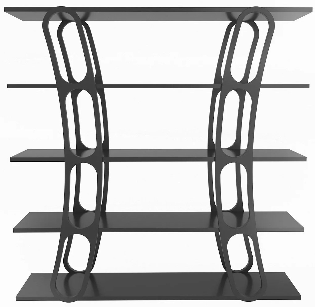 Estante Adar – Preto – 120x120x25 cm