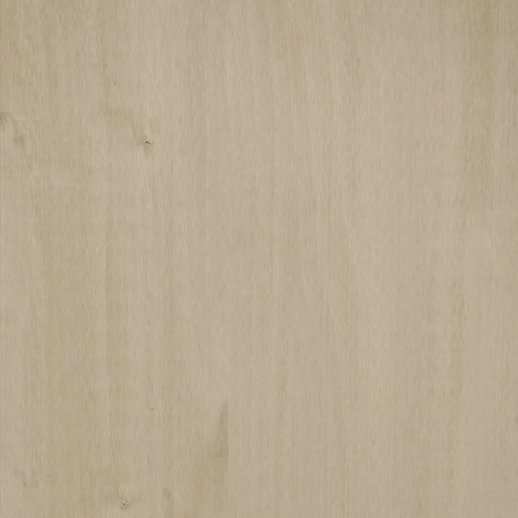Sapateira HAMAR 59,5x35x117 cm pinho maciço castanho-mel