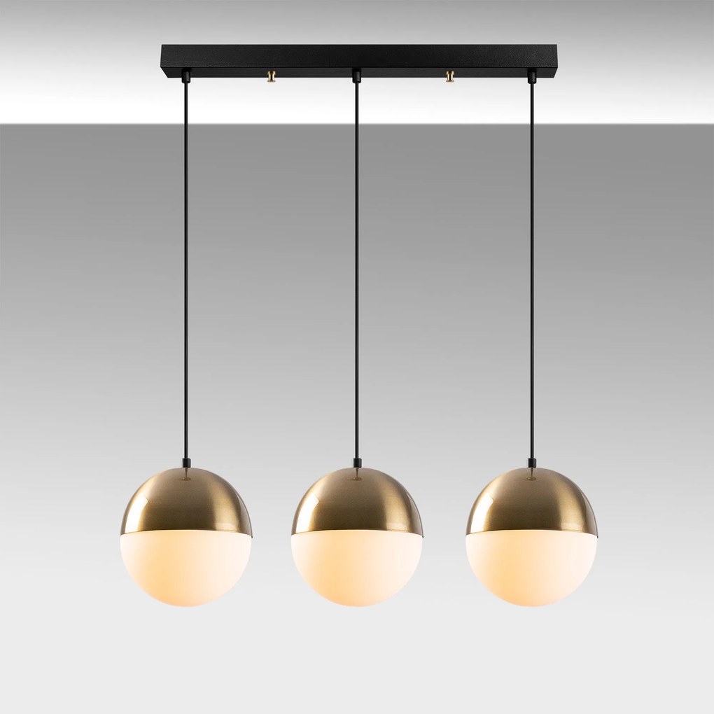 Chandelier Bastos – Branco Vintage – 70 x 20 cm