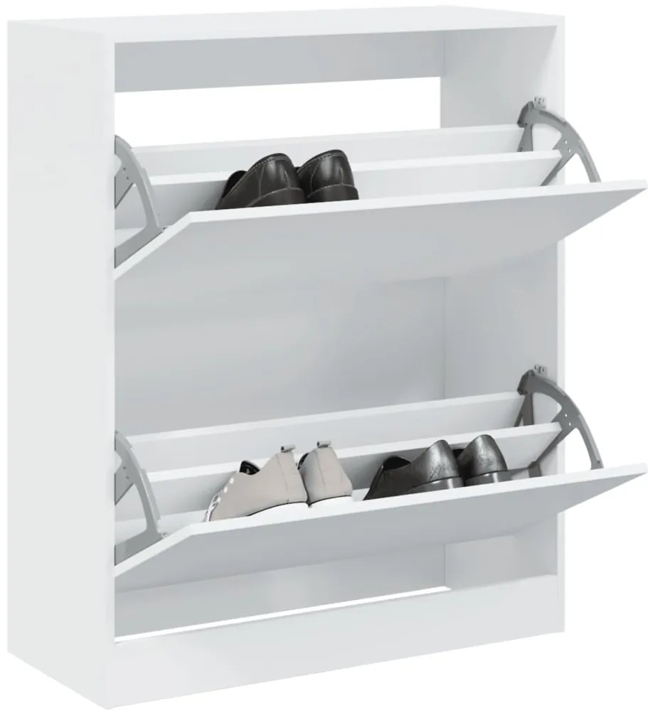 Sapateira 80x34x96,5 cm derivados de madeira branco