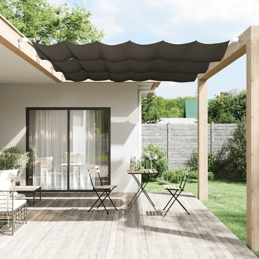 Toldo vertical 60x270 cm tecido oxford antracite