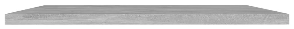 Prateleiras para estante 4 pcs derivados de madeira cinza