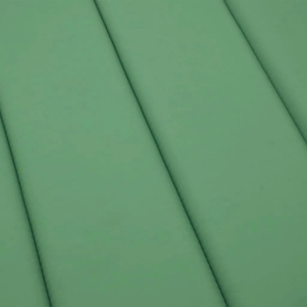 Almofadão p/ espreguiçadeira 200x70x3 cm tecido oxford verde