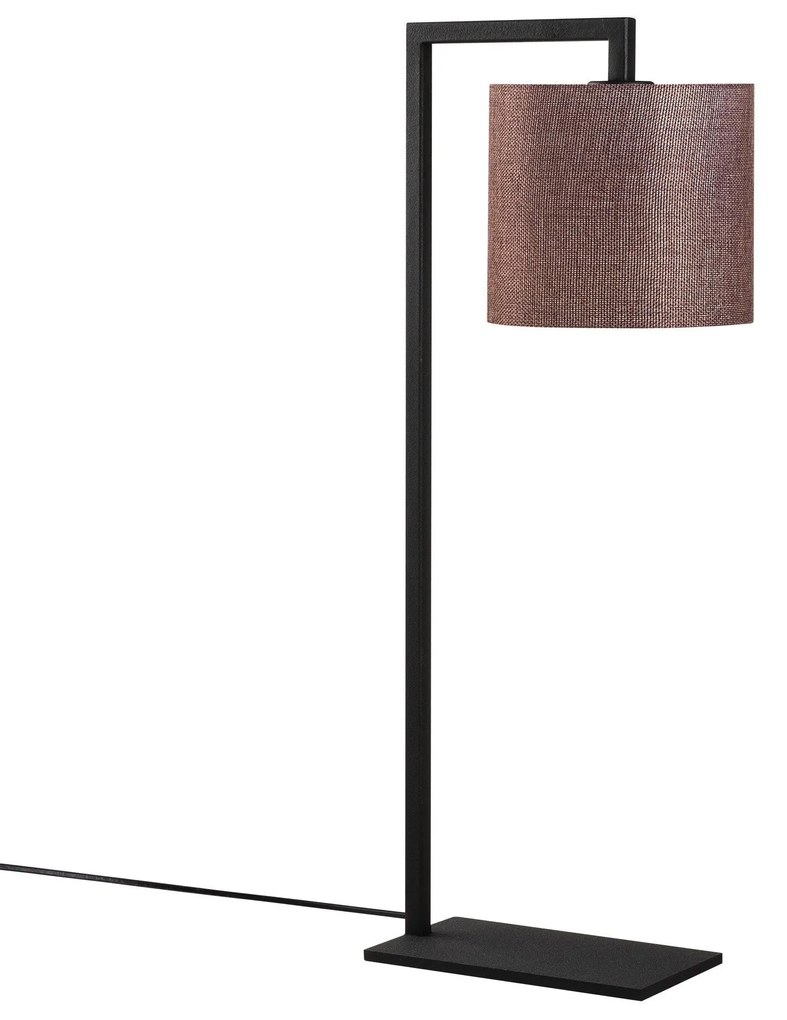Candeeiro de Mesa Profil – Castanho/Preto – 27 x 20 cm