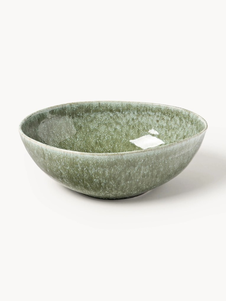 Taça para salada artesanal com forma orgânica Macey