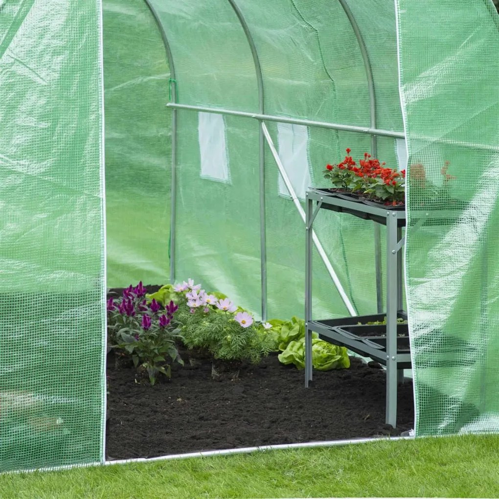 Estufa 3,5x2x2 m verde