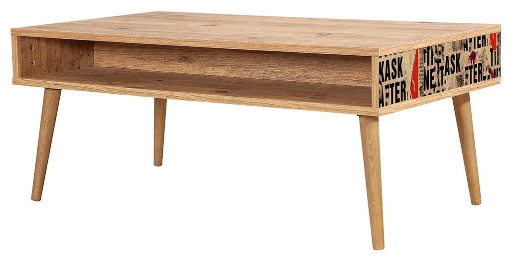Mesa de Centro Viva – Pinho Atlântico – 110x45x60 cm
