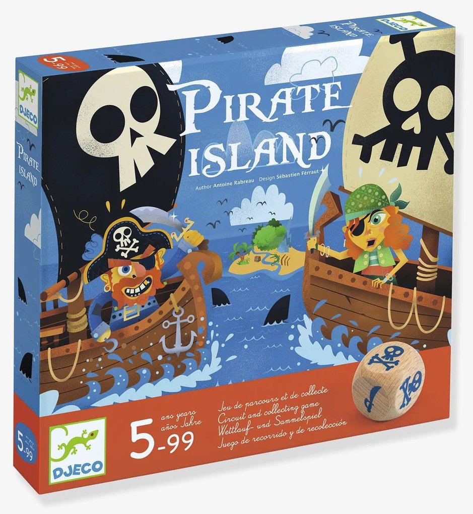 Pirate Island Djeco azul