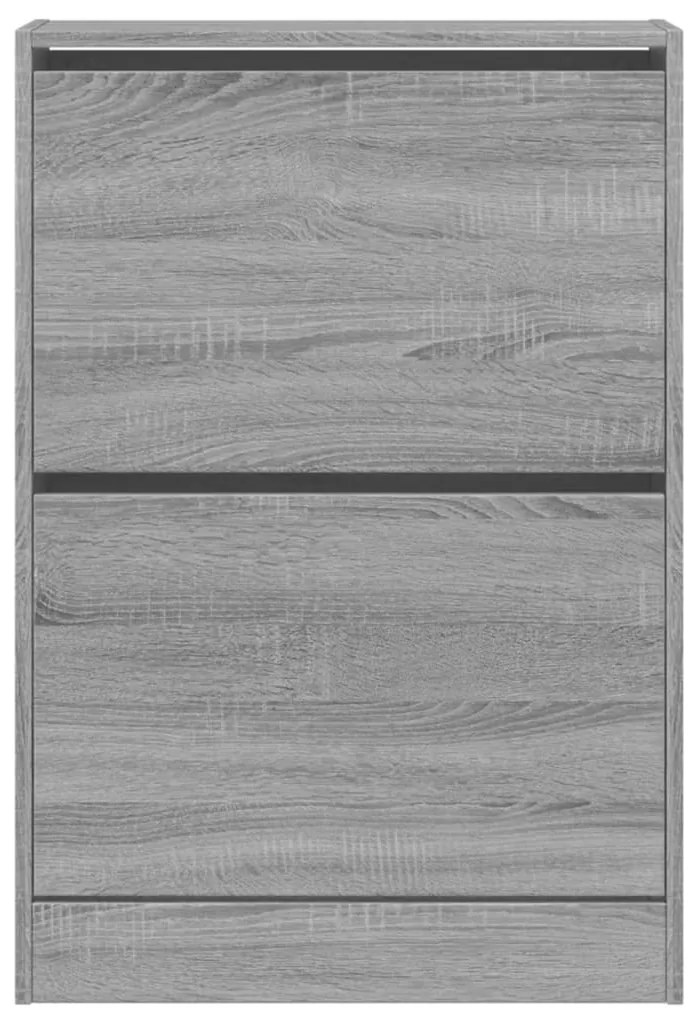 Sapateira 60x21x87,5 cm derivados de madeira cinzento sonoma