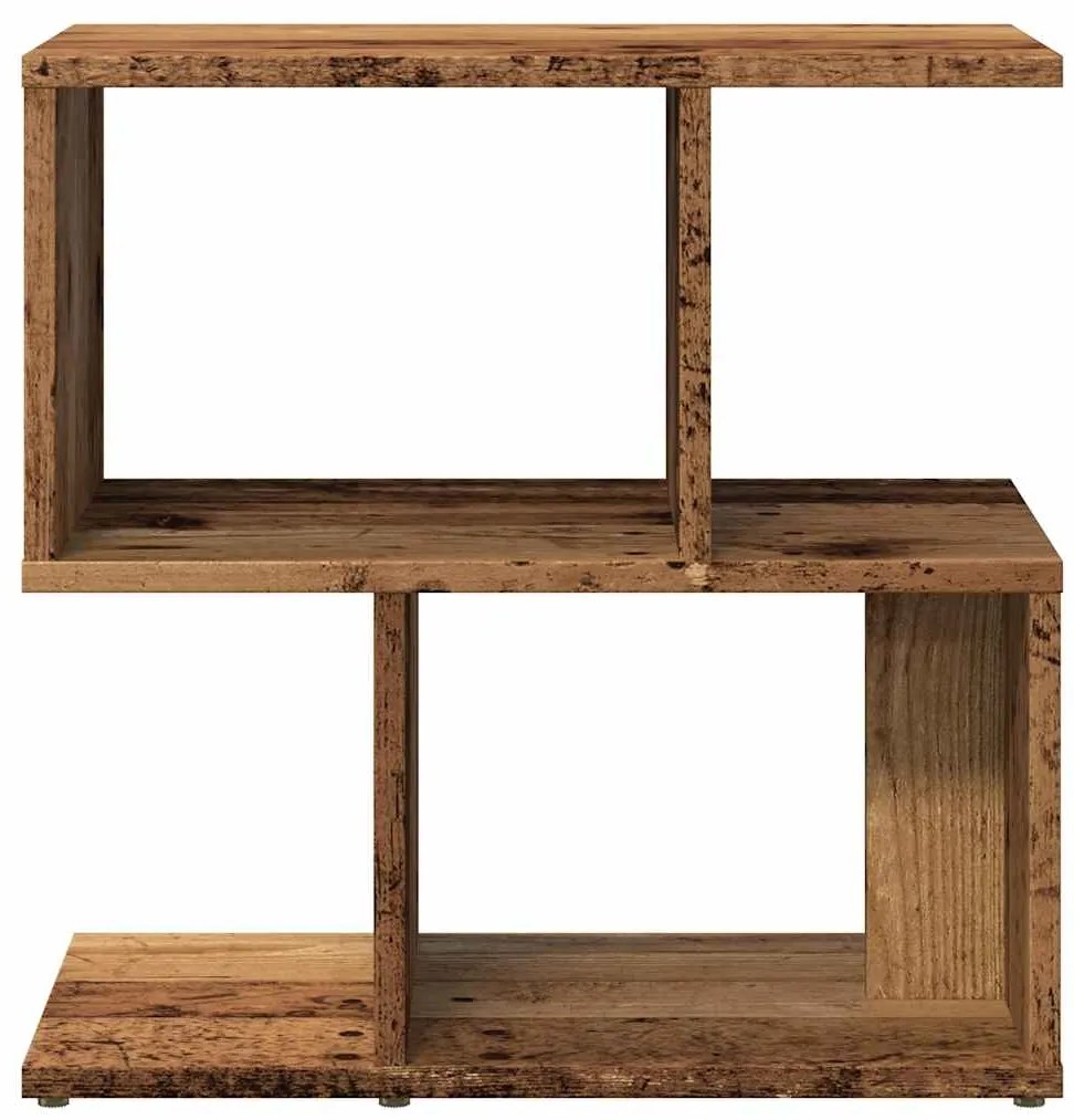 Mesa de cabeceira madeira velha 50x30x51,5cm madeira trabalhada