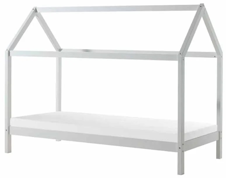 Conjunto Cama infantil de Casa DALLAS 90x200 com Colchão Branca