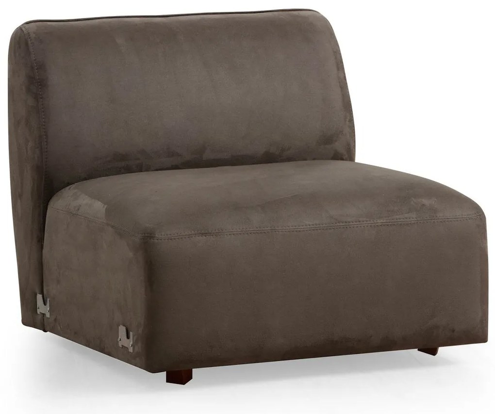 Sofá de Canto Mentis – Castanho – 376 cm x 108 cm x 79 cm