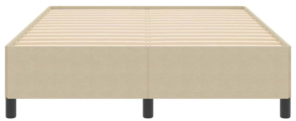 Cama vidaXL Verde Claro Cinza 140x190 cm Tecido Cotelê