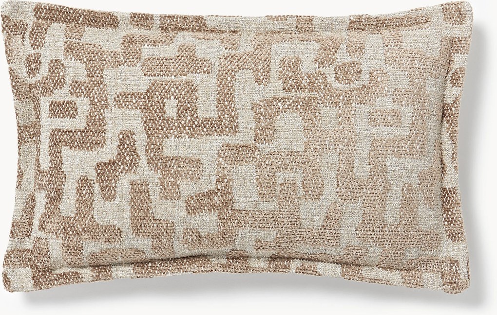 Almofada decorativa em viscose com padrão jacquard tecido Contia