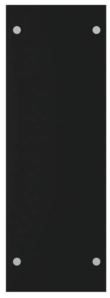 Suporte para lenha 80x35x100 cm vidro temperado preto