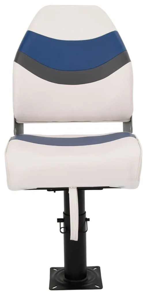 4 pcs conjunto assento de barco dobrável com encosto alto