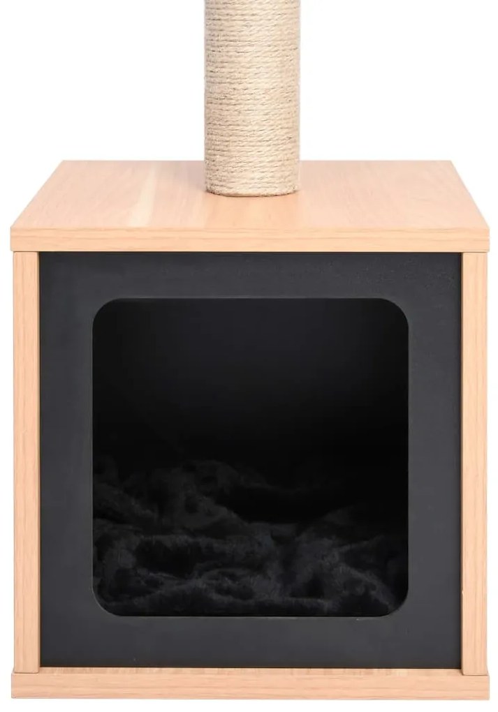 Árvore para gatos c/ tapete arranhador sisal 62 cm