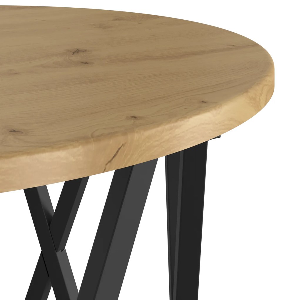 Mesas Laterais Empilháveis vidaXL 2 pcs Carvalho Artesanal Madeira Eng