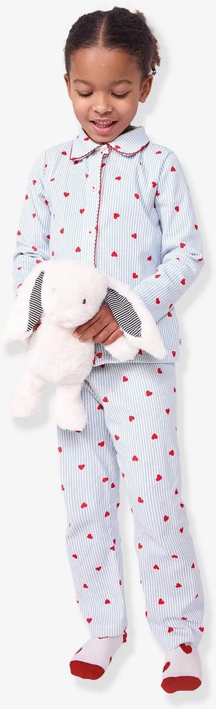 Pijama PETIT BATEAU para criança azul claro