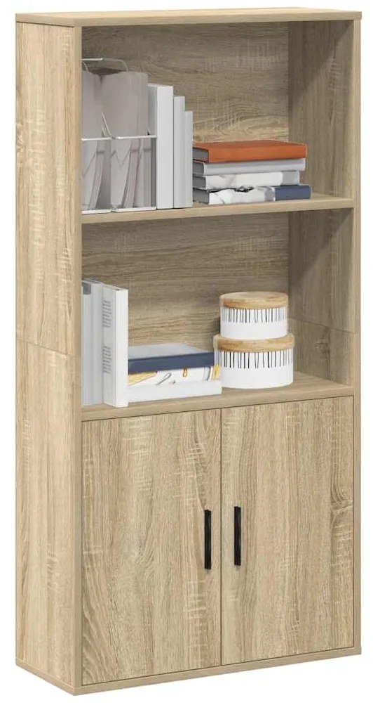 vidaXL Estante 60x24x120 cm derivados de madeira carvalho sonoma