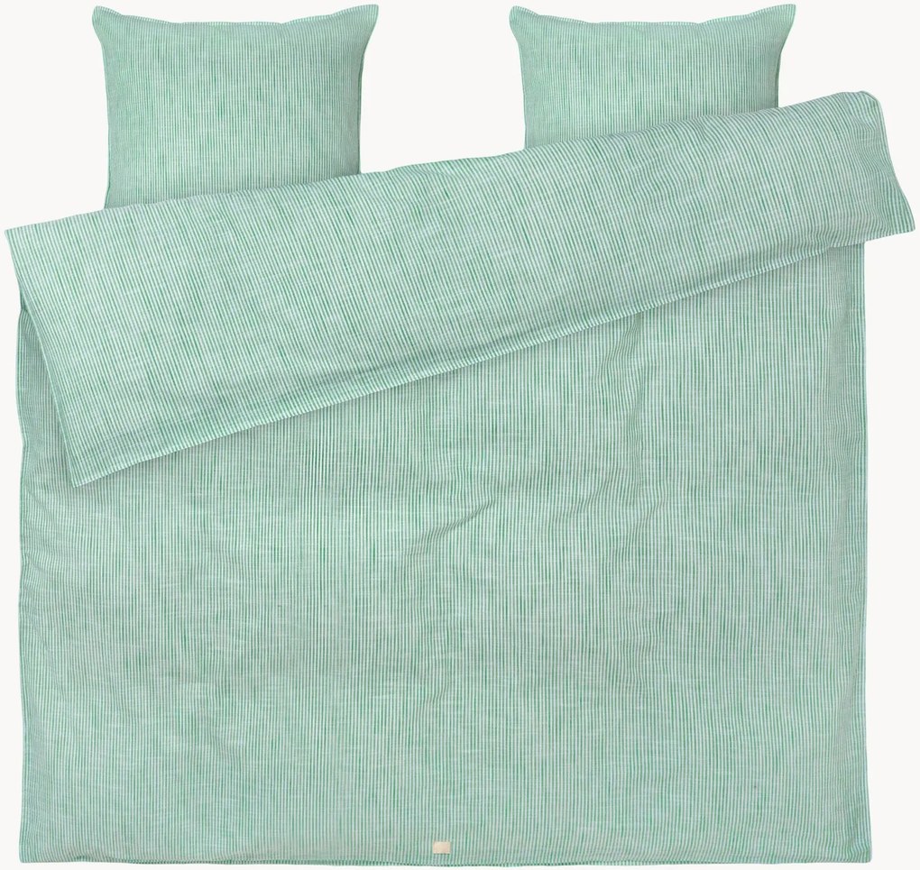 Conjunto de roupa de cama em algodão Monochrome Lines
