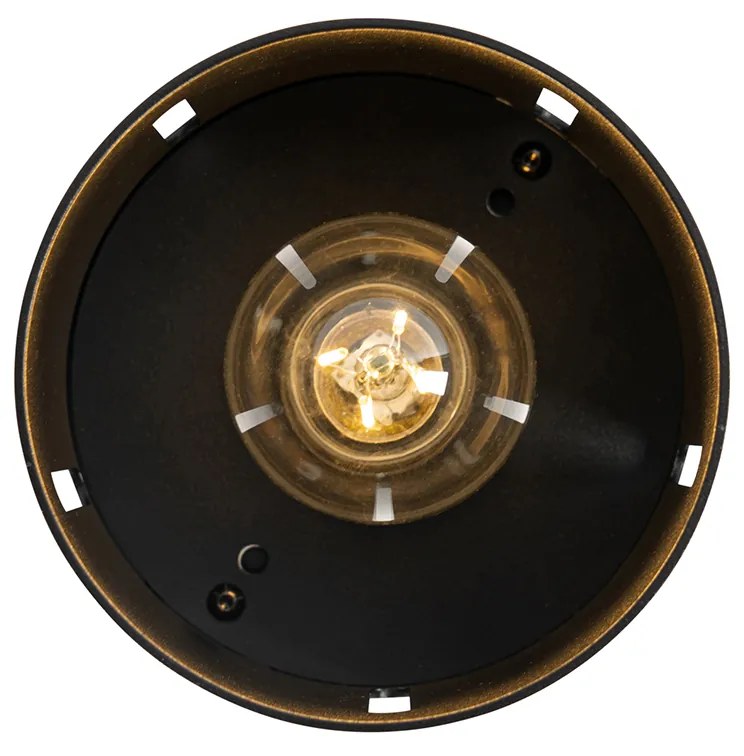 Candeeiro de teto design preto - Yana