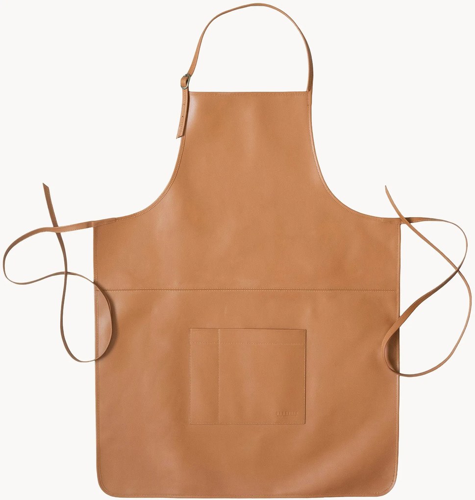 Avental em pele de bezerro Honoré