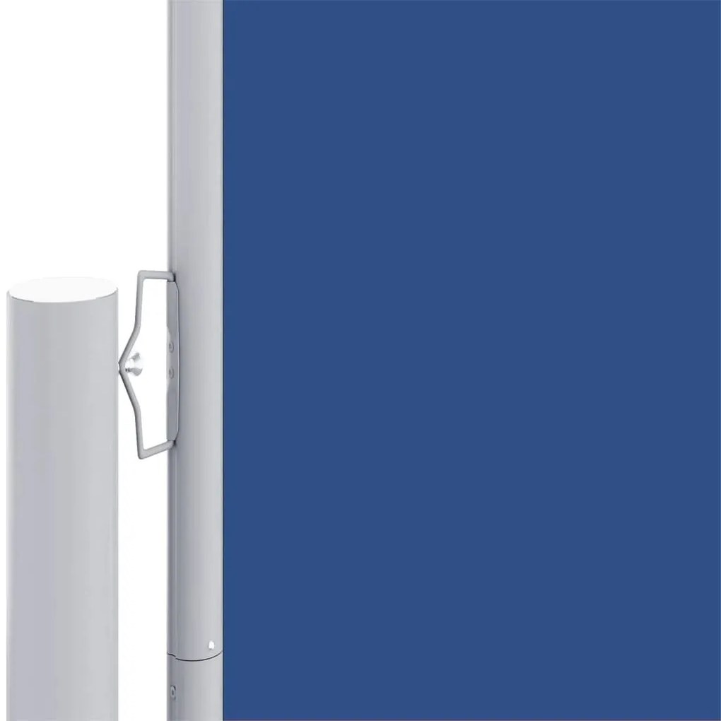 Toldo lateral retrátil 200x600 cm azul