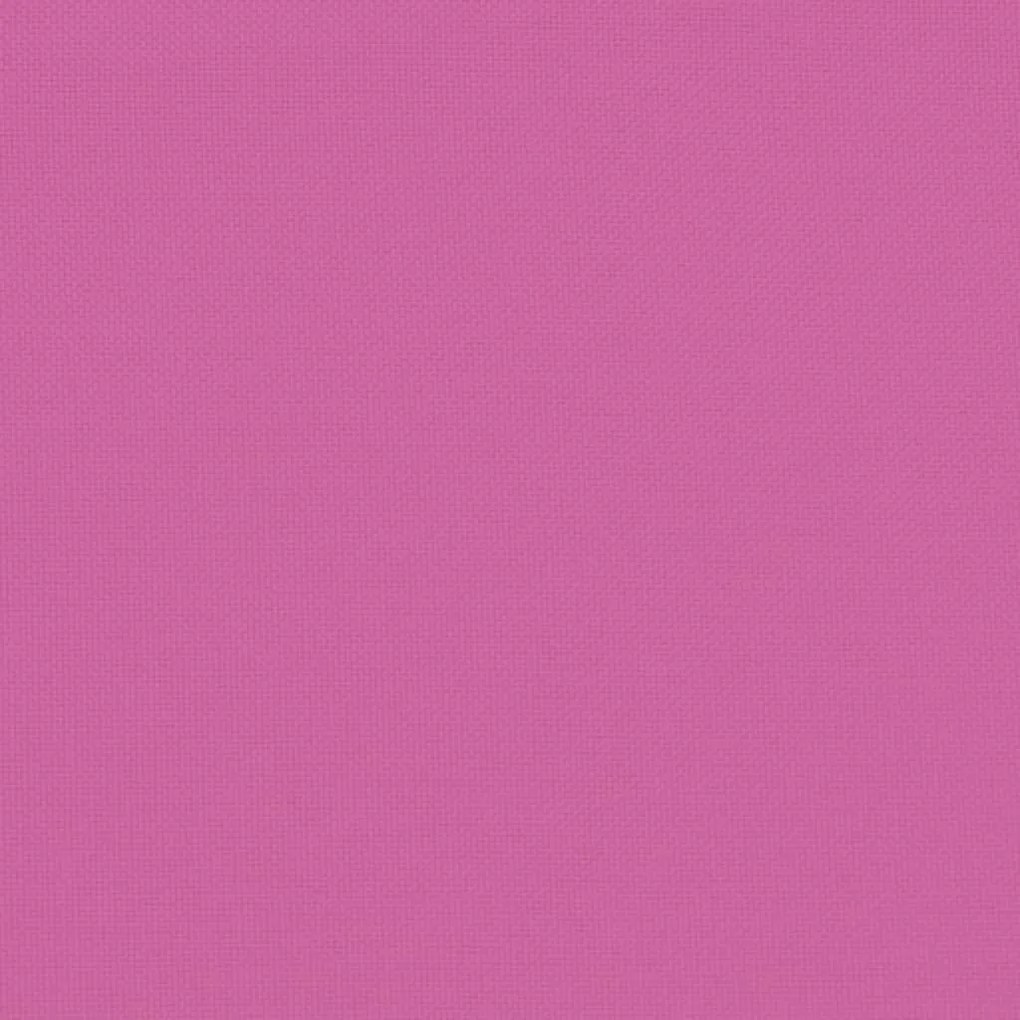 Almofadões p/ móveis de paletes 3 pcs tecido oxford rosa