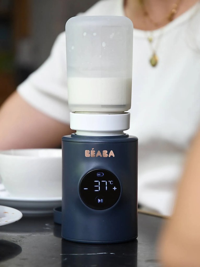 Aquecedor de biberão ultrarrápido Milk Nomad BEABA  azul-noite