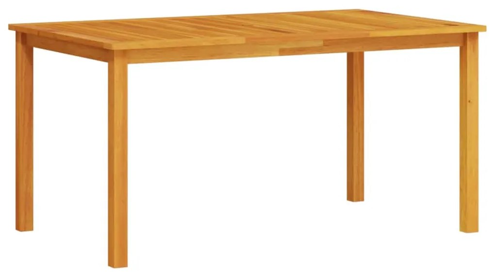 Conjunto de Jantar 5 pcs Marrom Natural 150 x 90 x 74 cm
