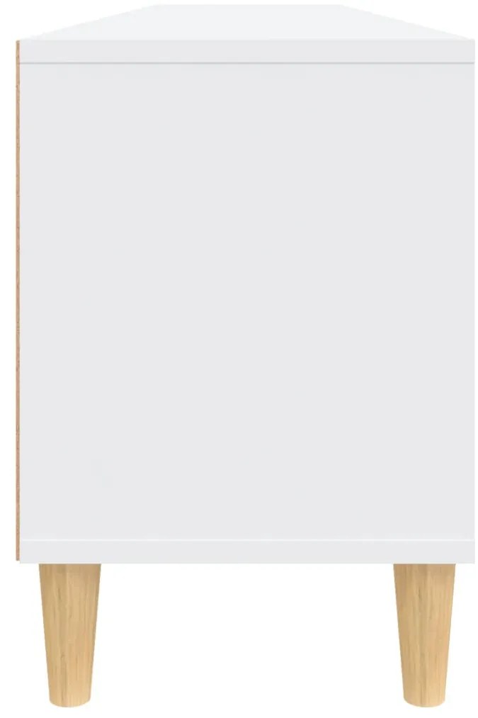 Móvel de TV 150x30x44,5 cm derivados de madeira branco