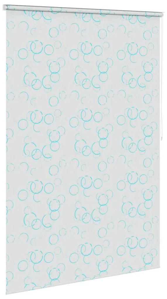 Estore de rolo para o duche 160x240 cm bolhas
