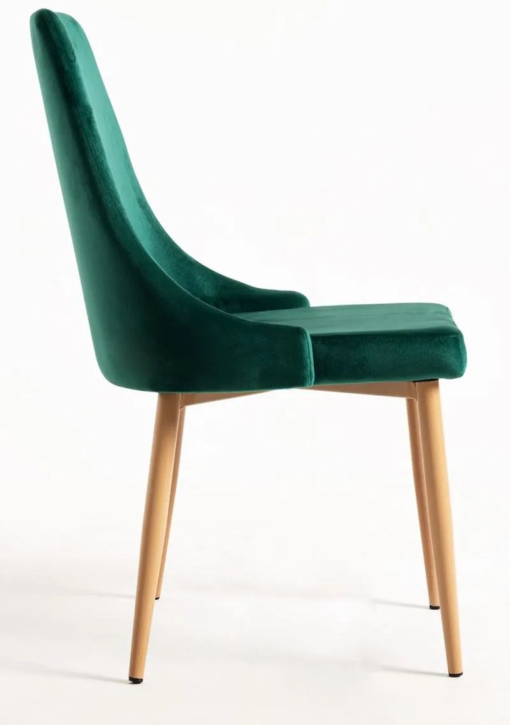Pack 6 Cadeiras Stoik Wood - Verde