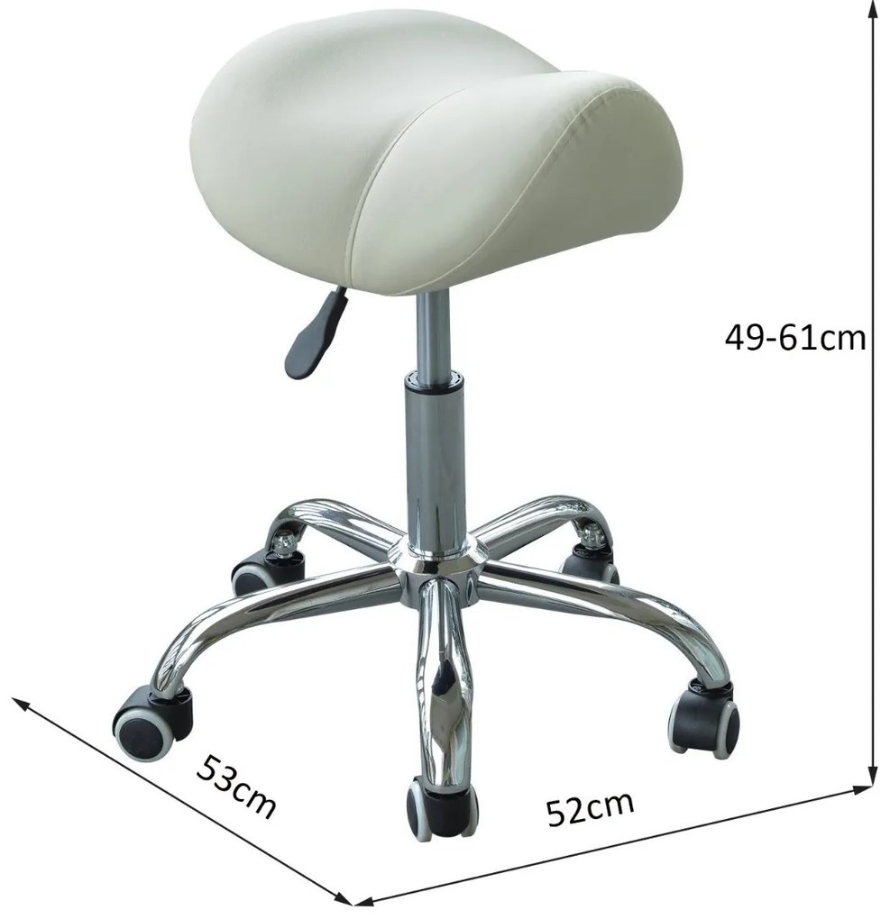 Cadeira Trabalho Banquinho Rodinhas Giratórias Banquinho Cosmética Dentista Cabeleireiro