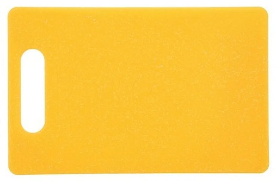 Tábua de corte Quid Astral Amarelo Plástico 31 x 20 x 0,5 cm