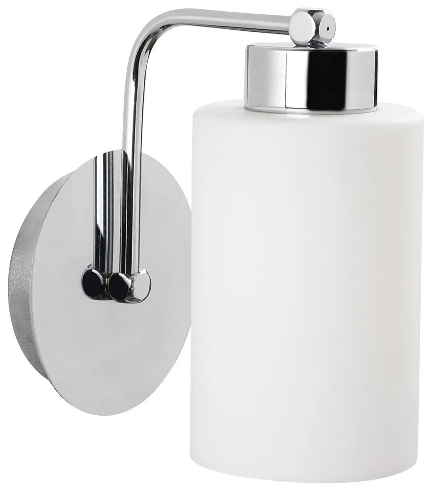 Candeeiro de Parede Balcova – Prateado – 12 cm x 20 cm