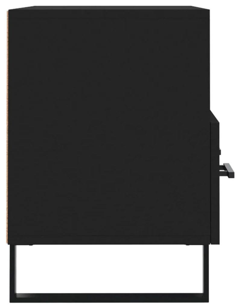 Móvel p/ TV 80x36x50 cm derivados de madeira preto