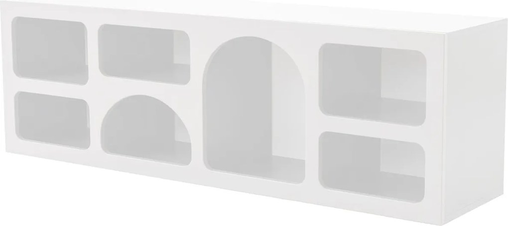 Aparador "Vienna" - Branco - 160x51x38 cm - Design Moderno