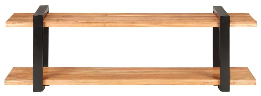 Móvel de TV 130x40x40 cm madeira de acácia maciça