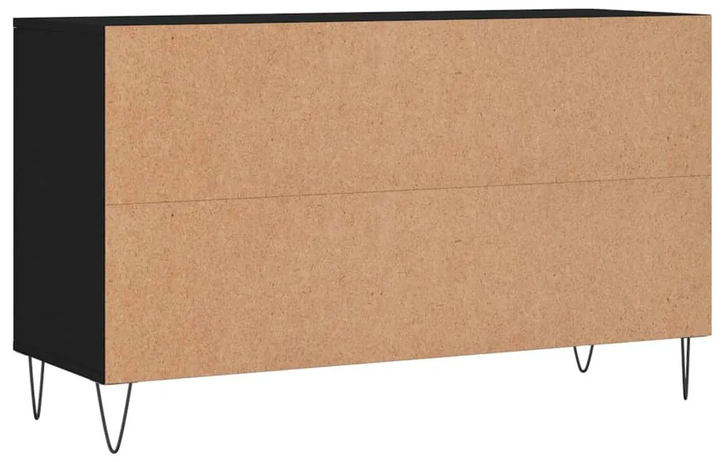 Sapateira 102x36x60 cm derivados de madeira preto