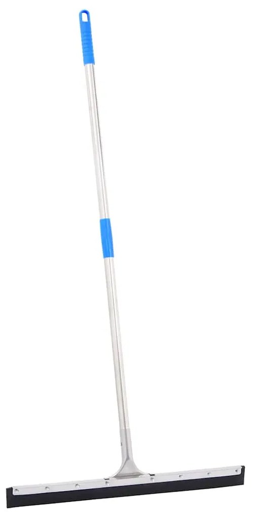 vidaXL Rodo de chão 60x122,5 cm aço e borracha