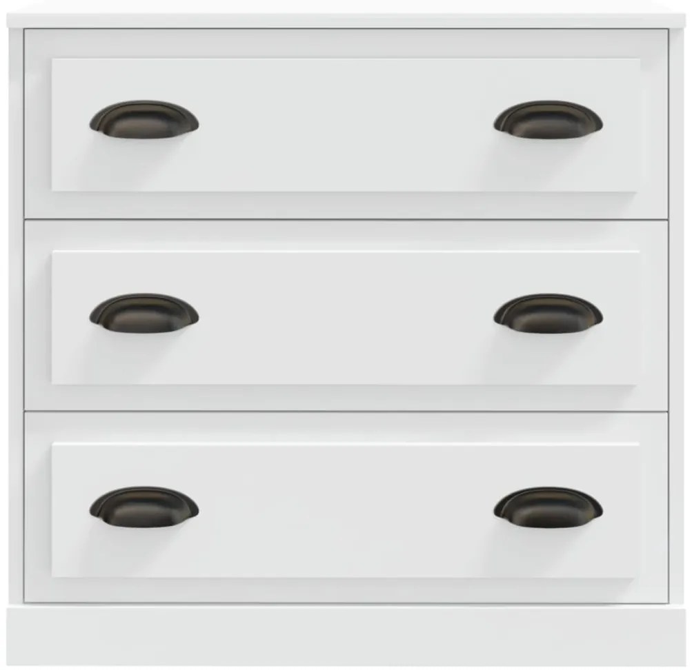 Aparadores 2 pcs derivados de madeira branco