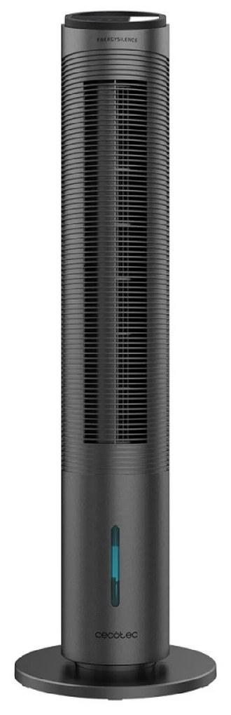 Climatizador EnergySilence 2000 Cool Tower Smart 60 W, Depósito Extraíble de 2 L, 3 Velocidades, 3 Modos con Oscilação, Temporizador, Controlo Táctil