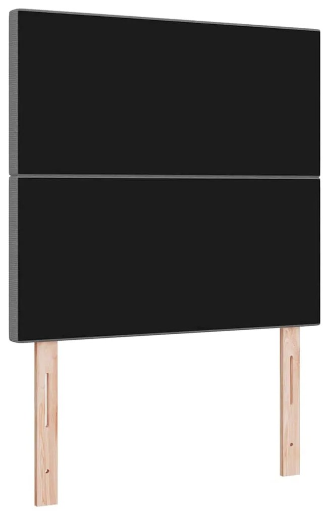 Luz de Cabeceira LED Cinza 90 cm Tecido de Corduroy