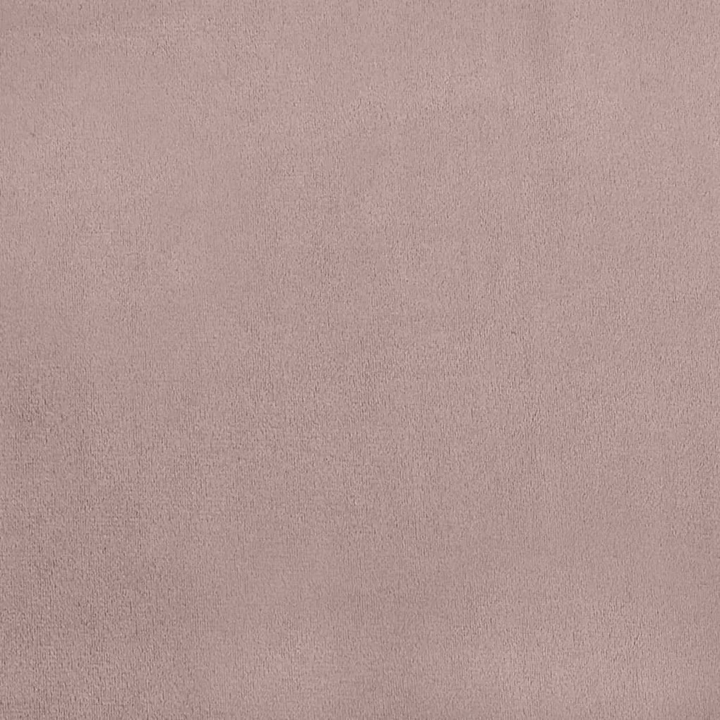 Cadeiras de jantar 4 pcs veludo rosa