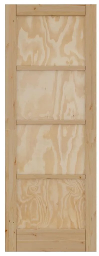 porta interior 'ORKDAL'73,5x198,5x4 cm em madeira sólida de pinho
