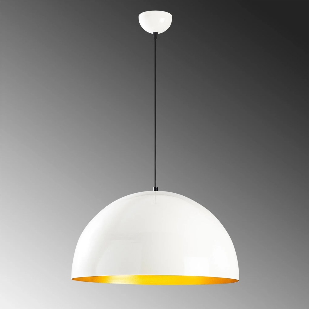 Candeeiro de Teto Berceste – Branco – 50 x 50 cm